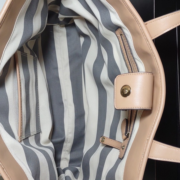 Kate Landry Textured PVC Tote Bag - Picture 9 of 11